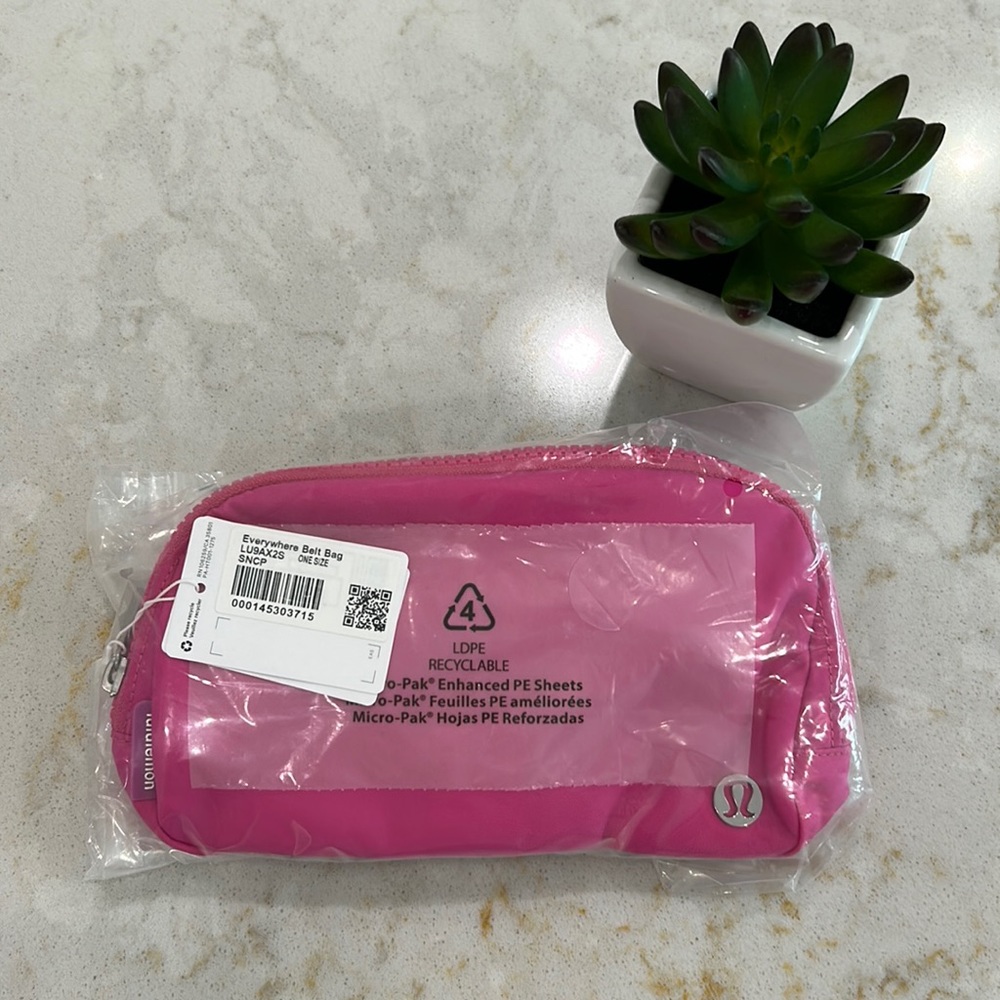 Lululemon Sonic Pink Belt Bag